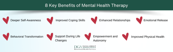 Dana Behavioral Health - 8 Key Benefits of Mental Health Therapy